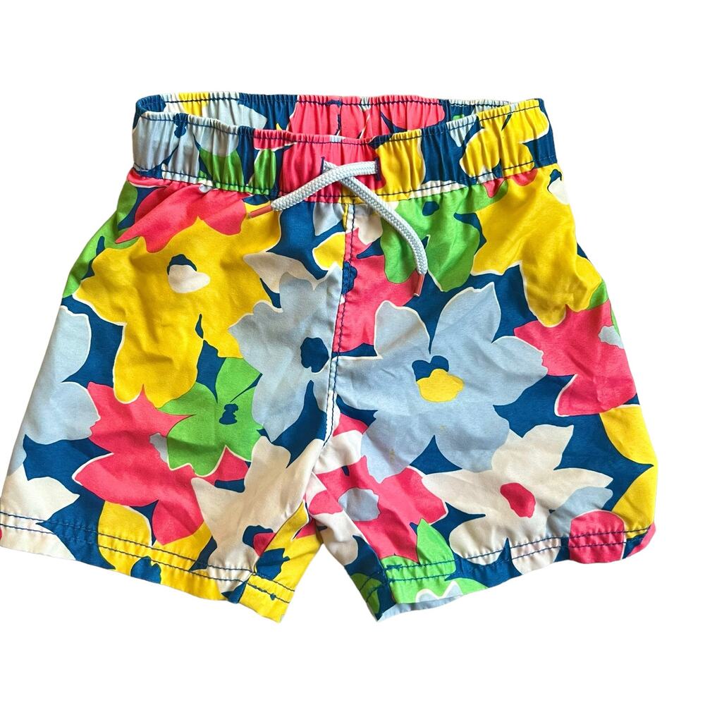 Old Navy Toddler floral Swim Trunks
